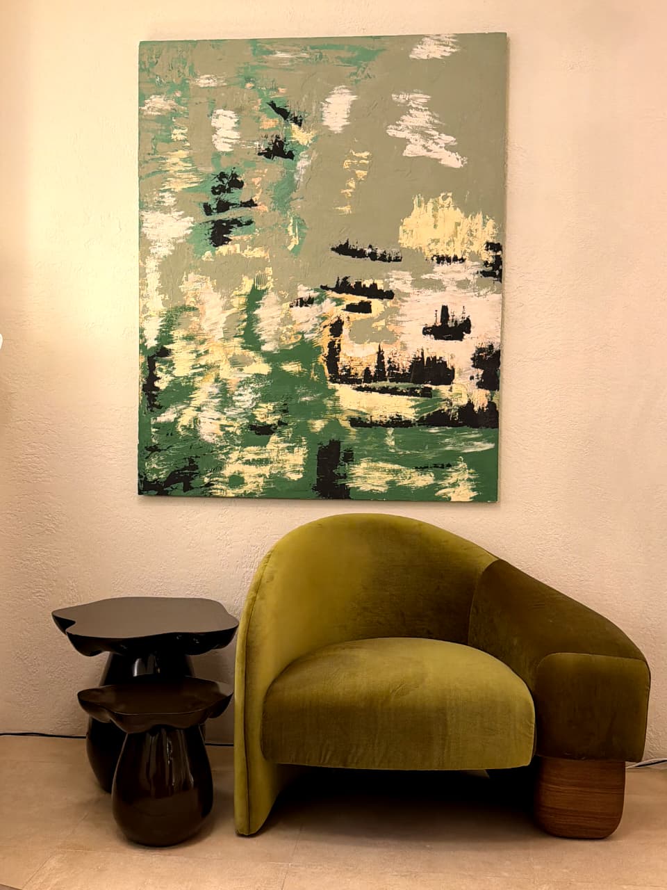 Sculptural Side Table